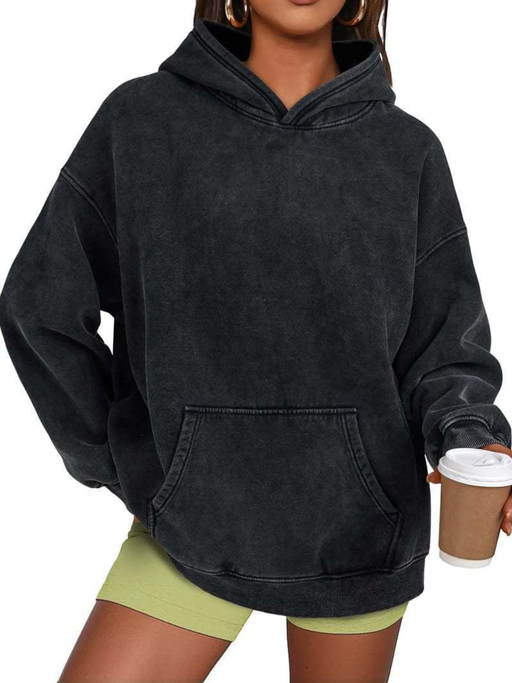 Damer avslappnad hoodie Mirla-Eva Jonsson