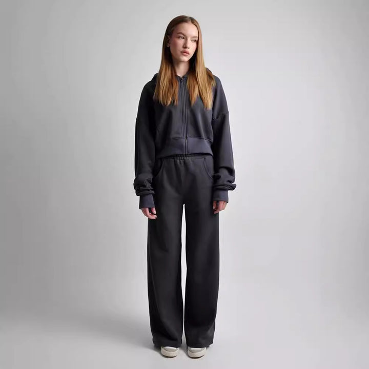 Damer avslappnad hoodie dress med vid passform Mirla-Eva Jonsson