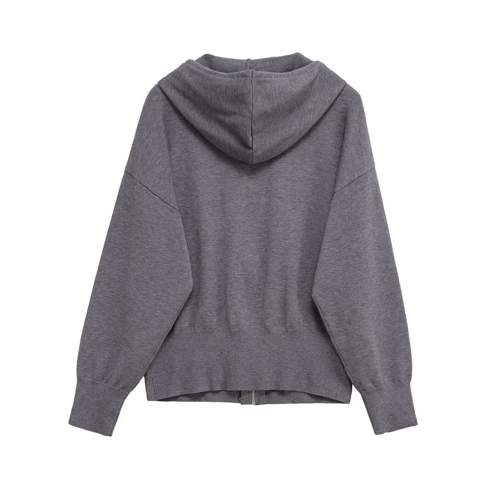Damer avslappnad hoodie-jacka med dragkedja Mirla-Eva Jonsson