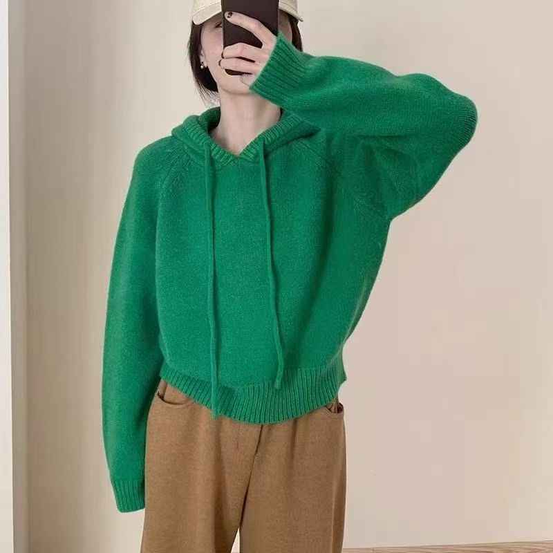 Damer avslappnad hoodie med raglanärmar och mjukt material Mirla-Eva Jonsson