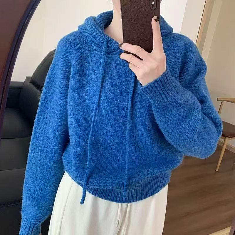 Damer avslappnad hoodie med raglanärmar och mjukt material Mirla-Eva Jonsson