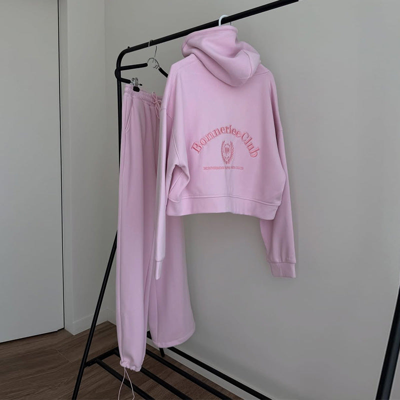 Damer avslappnad hoodie och joggingbyxor set Mirla-Eva Jonsson