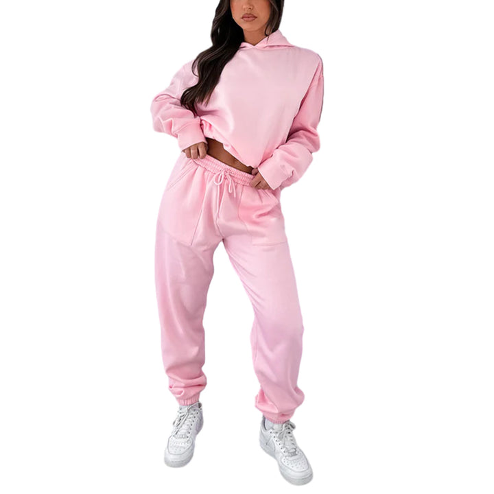 Damer avslappnad hoodie- och joggingset Mirla-Eva Jonsson