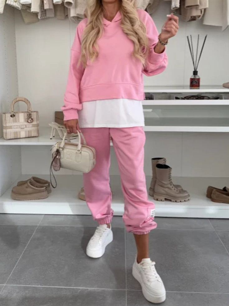 Damer avslappnad hoodie och joggingset Mirla-Eva Jonsson