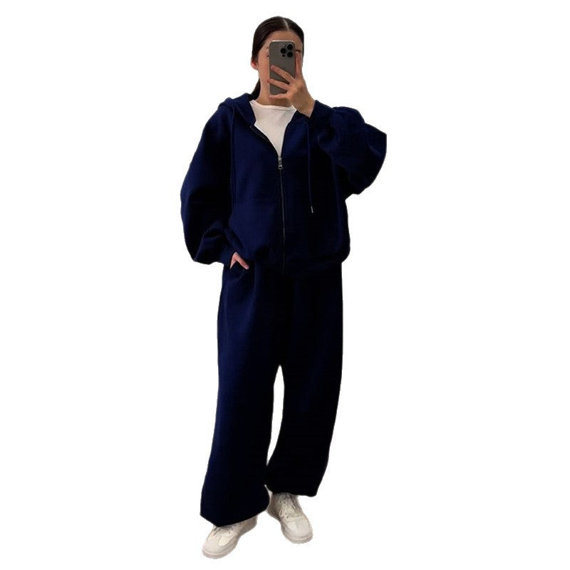 Damer avslappnad hoodie- och joggingset Mirla-Eva Jonsson