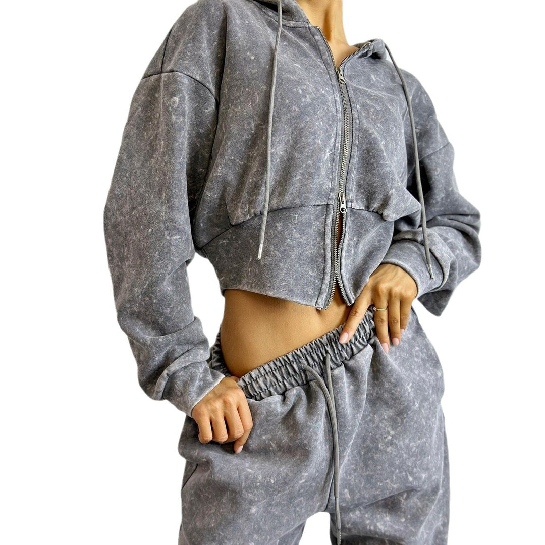 Damer avslappnad hoodie och joggingset Mirla-Eva Jonsson