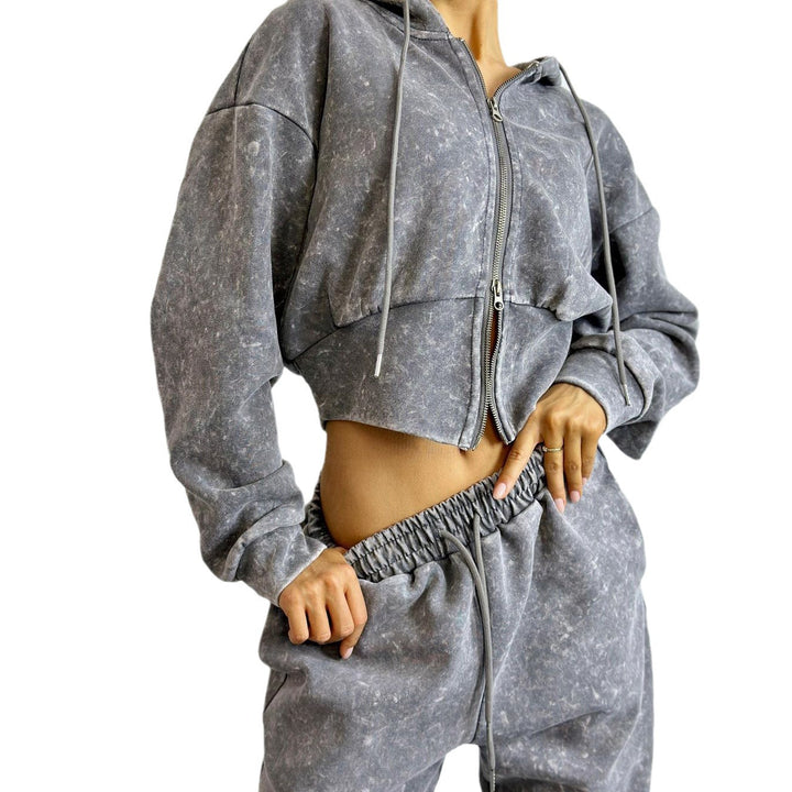 Damer avslappnad hoodie och joggingset Mirla-Eva Jonsson