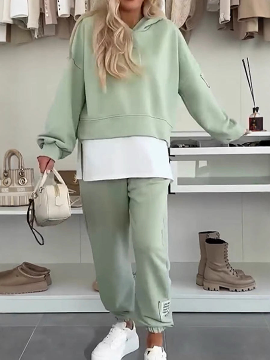 Damer avslappnad hoodie och joggingset Mirla-Eva Jonsson