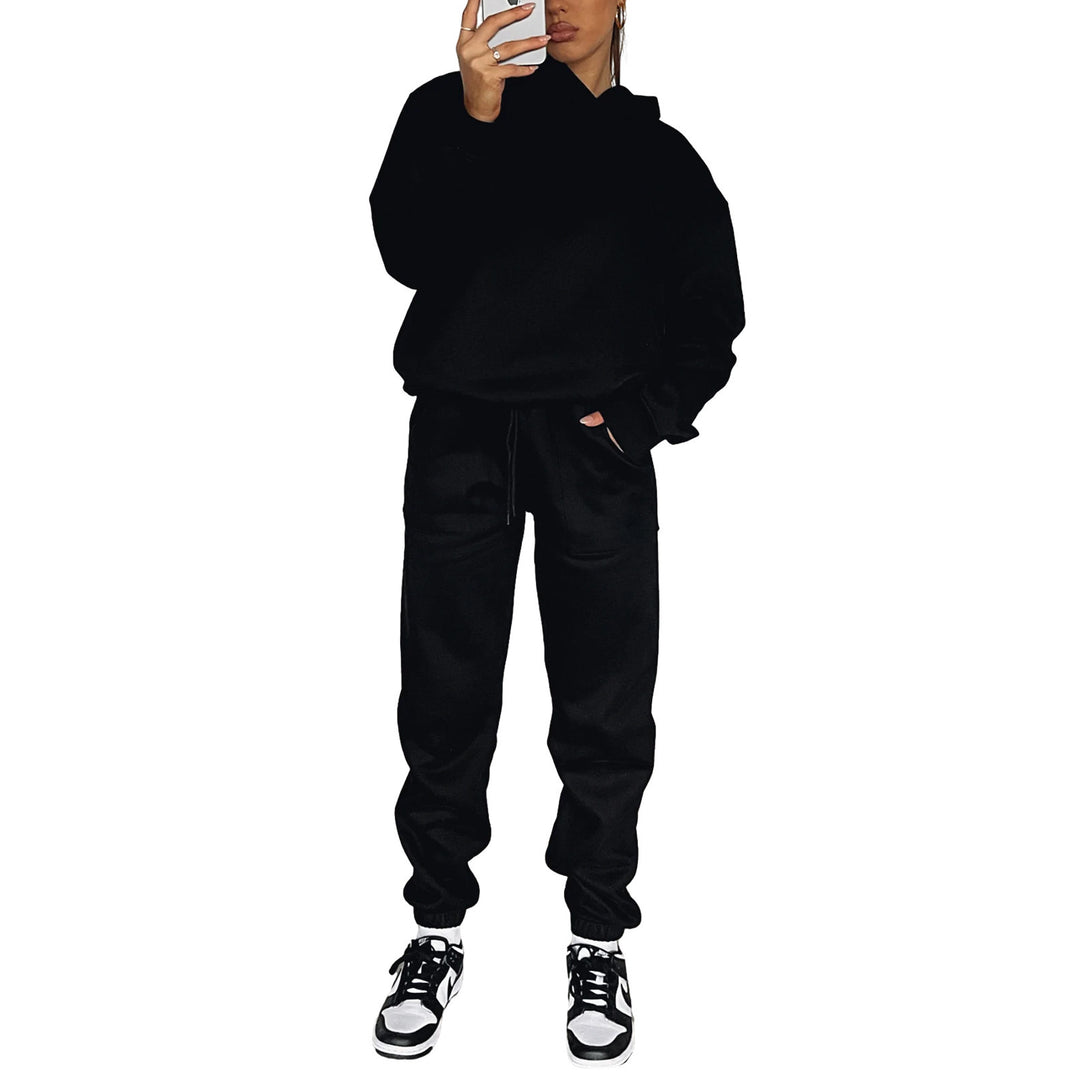 Damer avslappnad hoodie- och joggingset Mirla-Eva Jonsson