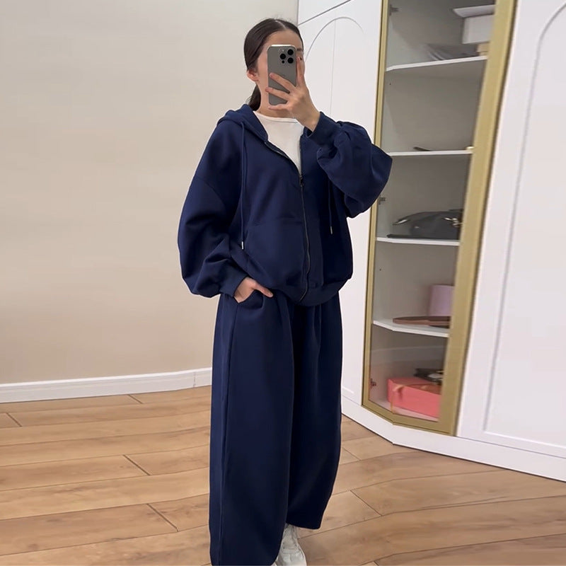 Damer avslappnad hoodie- och joggingset Mirla-Eva Jonsson