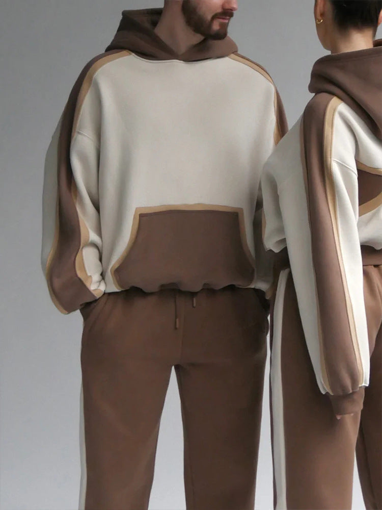 Damer avslappnad hoodie-set med matchande detaljer Mirla-Eva Jonsson