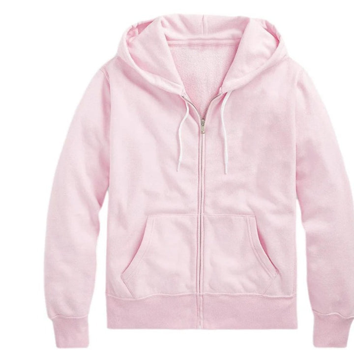 Damer avslappnad hoodie sweatshirt jacka med stor passform Eva Jonsson-Eva Jonsson
