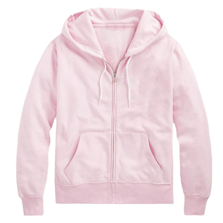 Damer avslappnad hoodie sweatshirt jacka med stor passform Eva Jonsson-Eva Jonsson