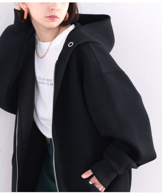 Damer avslappnad hoodiejacka med oversized snitt Mirla-Eva Jonsson