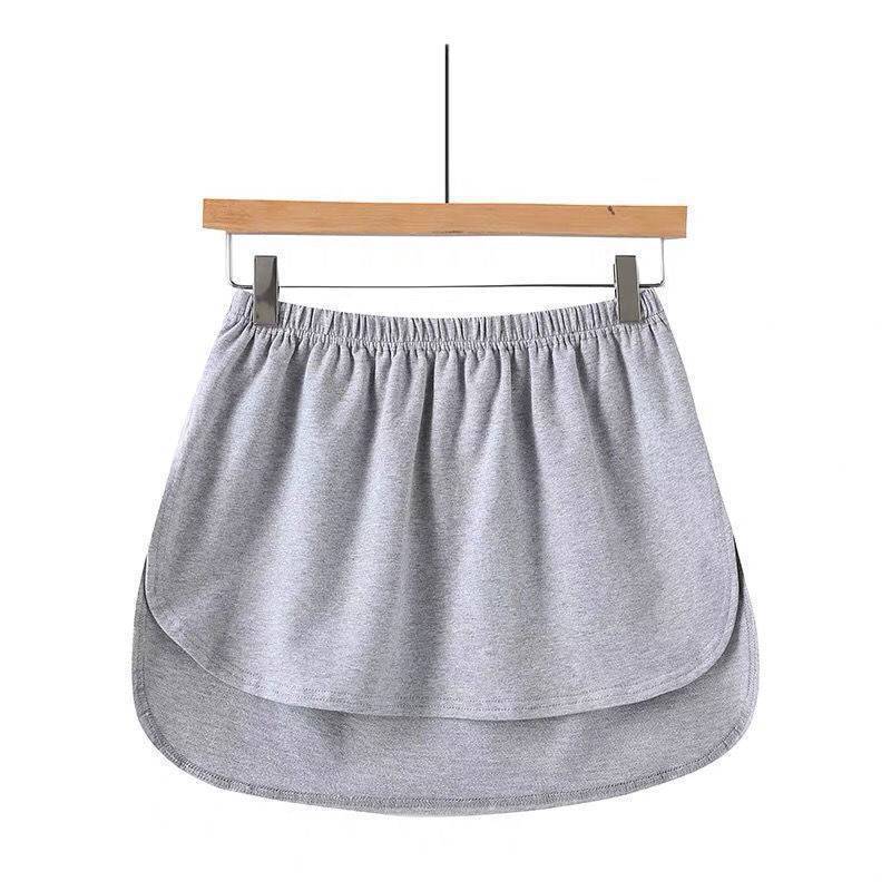 Damer avslappnad jersey-kjol med elastisk midja och mode stripesmönster Mirla-Eva Jonsson