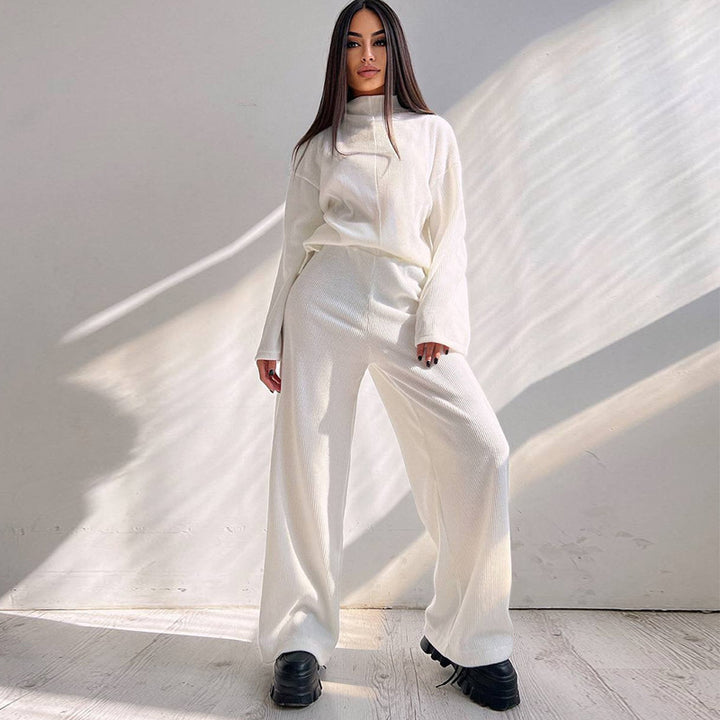 Damer avslappnad jumpsuit i mjukt rippat material Mirla-Eva Jonsson