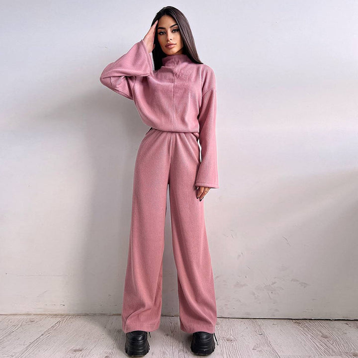 Damer avslappnad jumpsuit i mjukt rippat material Mirla-Eva Jonsson