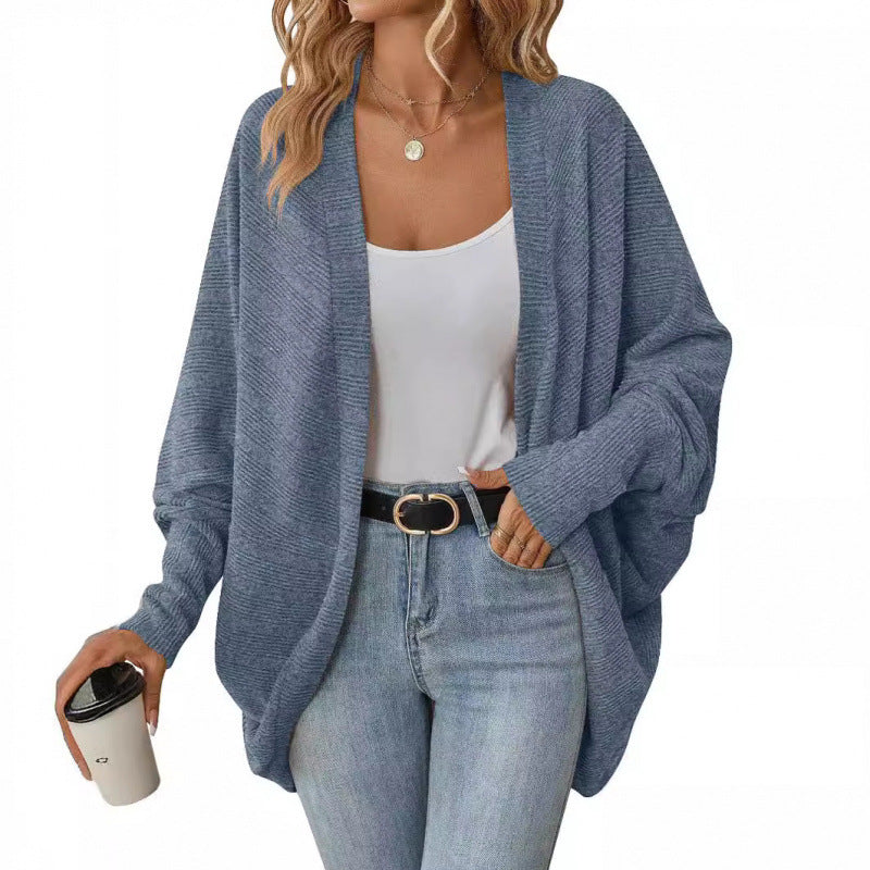 Damer avslappnad kofta med oversized snitt och avslappnade ärmar Mirla-Eva Jonsson