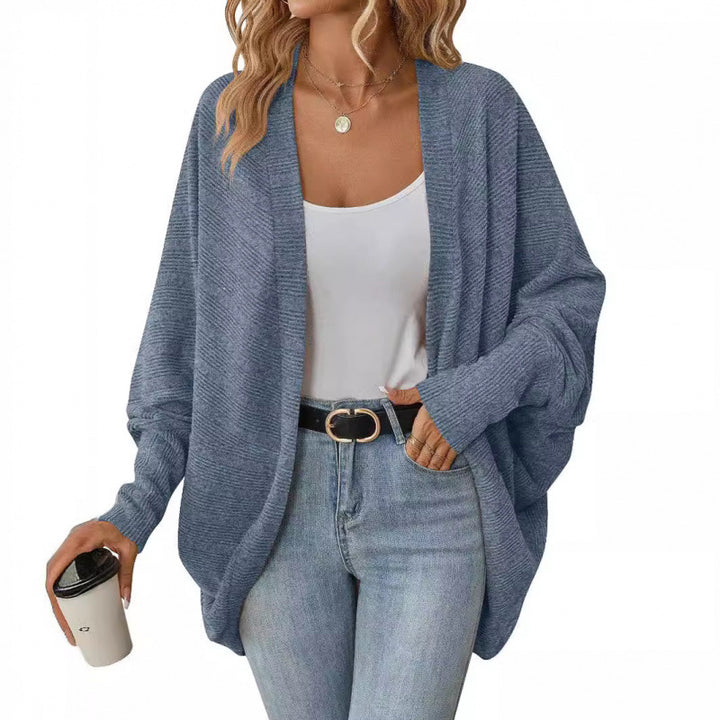 Damer avslappnad kofta med oversized snitt och avslappnade ärmar Mirla-Eva Jonsson