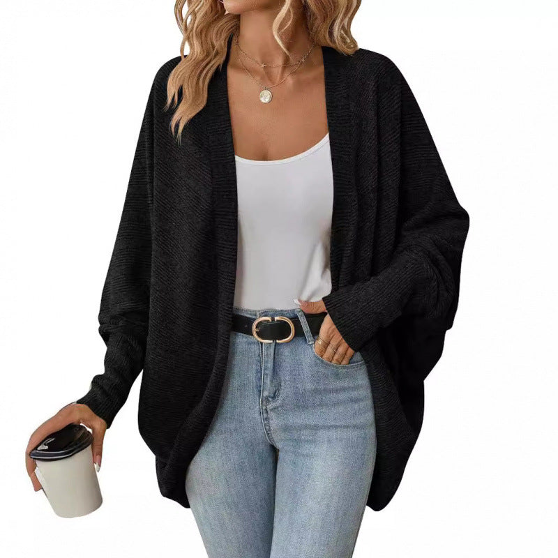 Damer avslappnad kofta med oversized snitt och avslappnade ärmar Mirla-Eva Jonsson