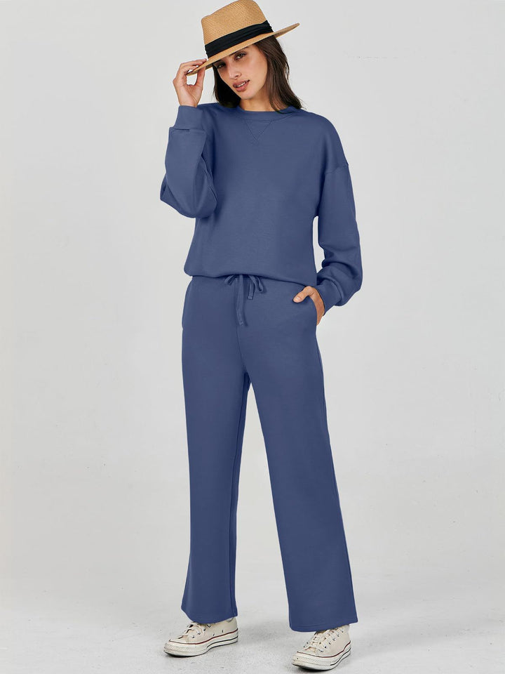 Damer avslappnad komfort sweatshirtset Mirla-Eva Jonsson