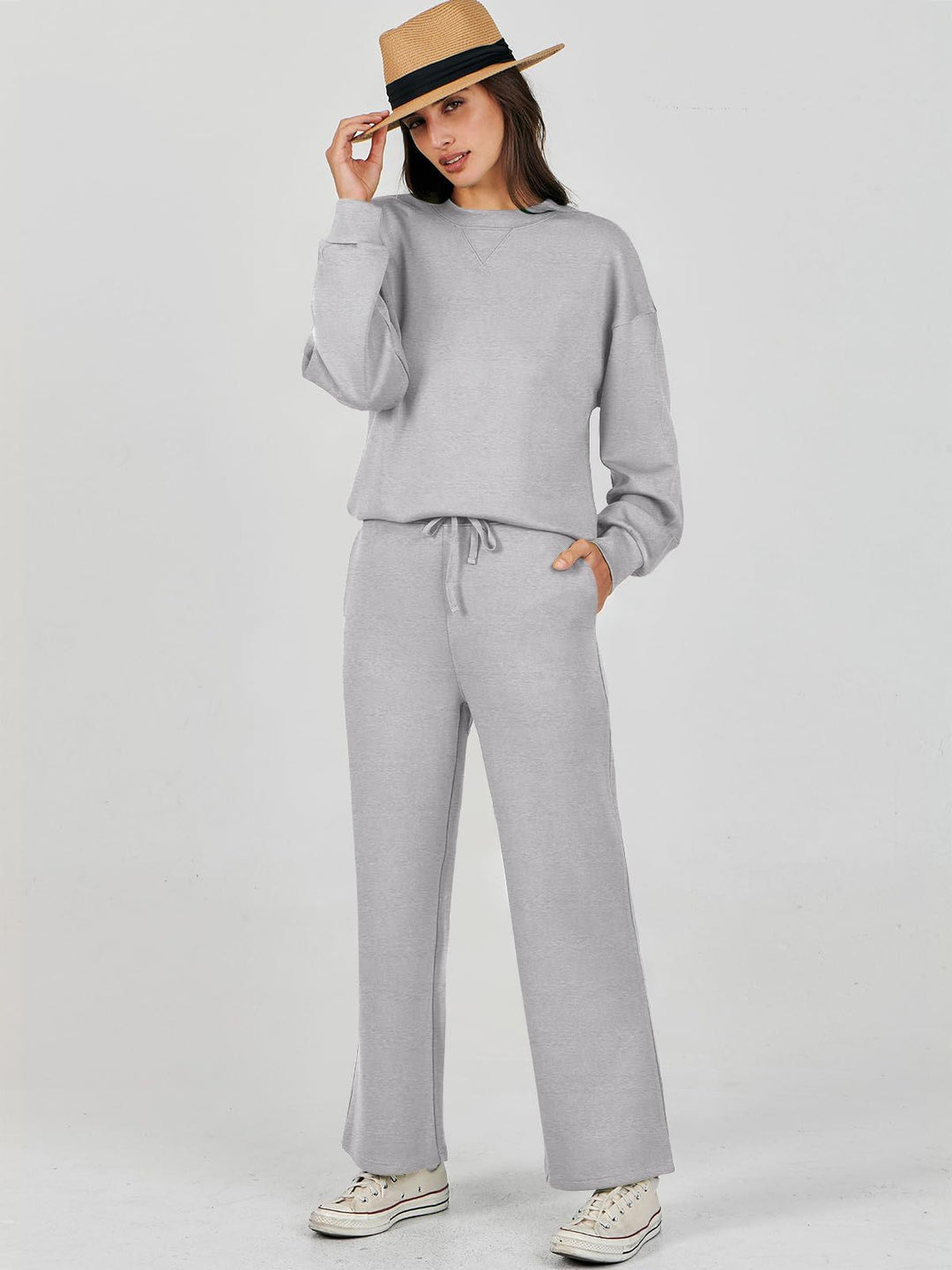 Damer avslappnad komfort sweatshirtset Mirla-Eva Jonsson