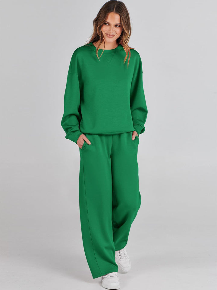 Damer avslappnad komfort sweatshirtset Mirla-Eva Jonsson