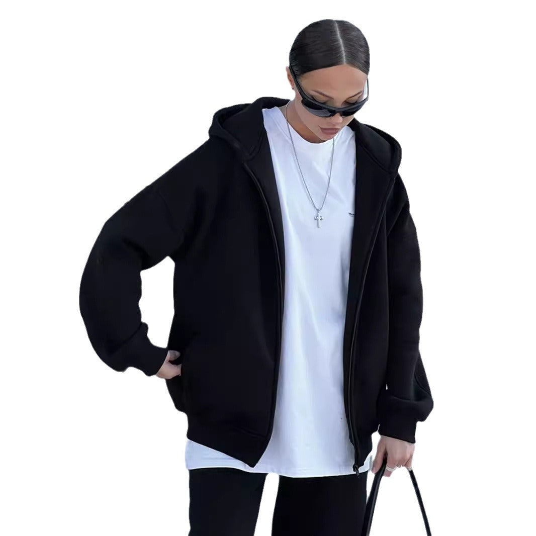 Damer avslappnad och bekväm hoodie med löst sittande joggingbyxor Mirla-Eva Jonsson