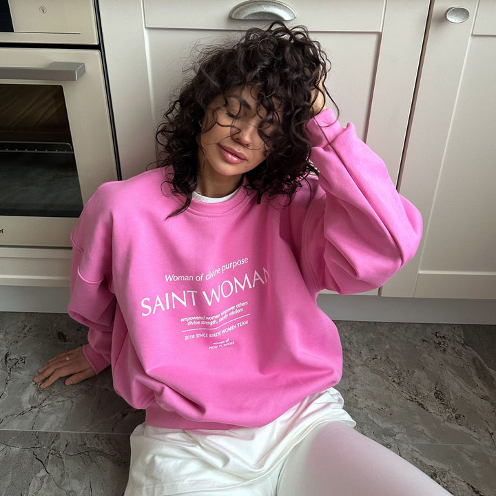 Damer avslappnad och bekväm sweatshirt Mirla-Eva Jonsson