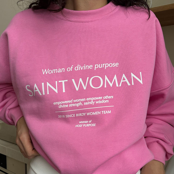 Damer avslappnad och bekväm sweatshirt Mirla-Eva Jonsson