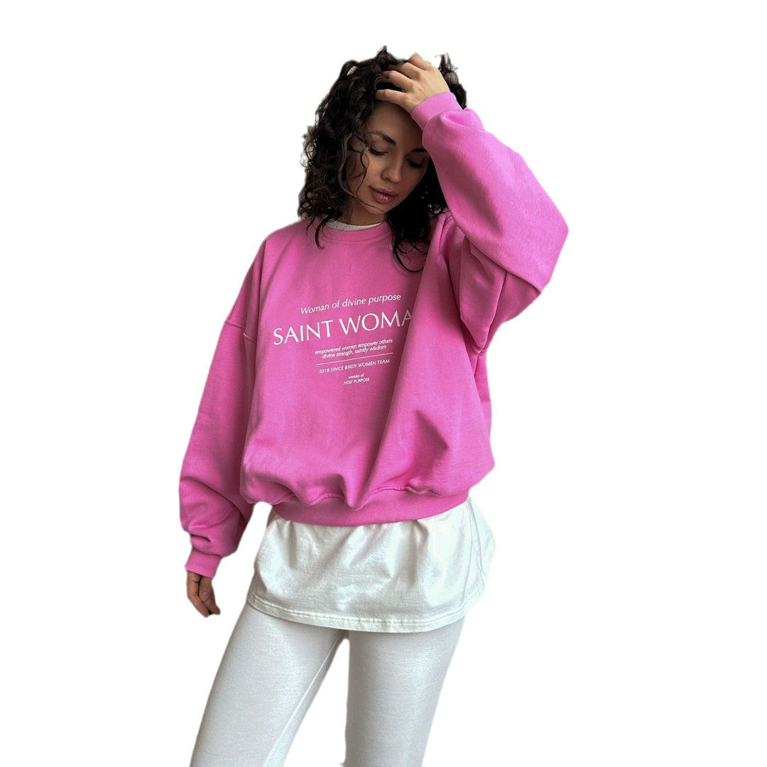 Damer avslappnad och bekväm sweatshirt Mirla-Eva Jonsson