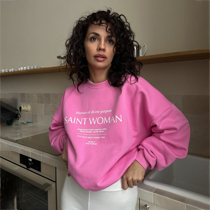 Damer avslappnad och bekväm sweatshirt Mirla-Eva Jonsson