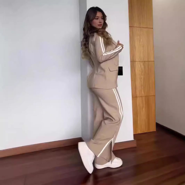 Damer avslappnad och elegant lounge-dräktset Mirla-Eva Jonsson
