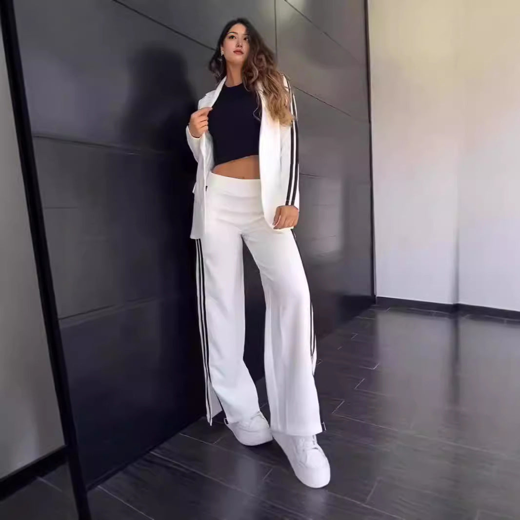 Damer avslappnad och elegant lounge-dräktset Mirla-Eva Jonsson