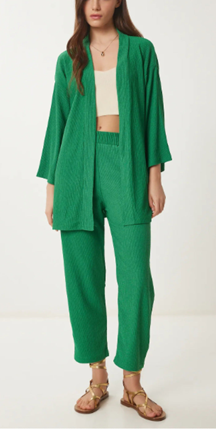 Damer avslappnad överdragsset med vid passform Mirla-Eva Jonsson