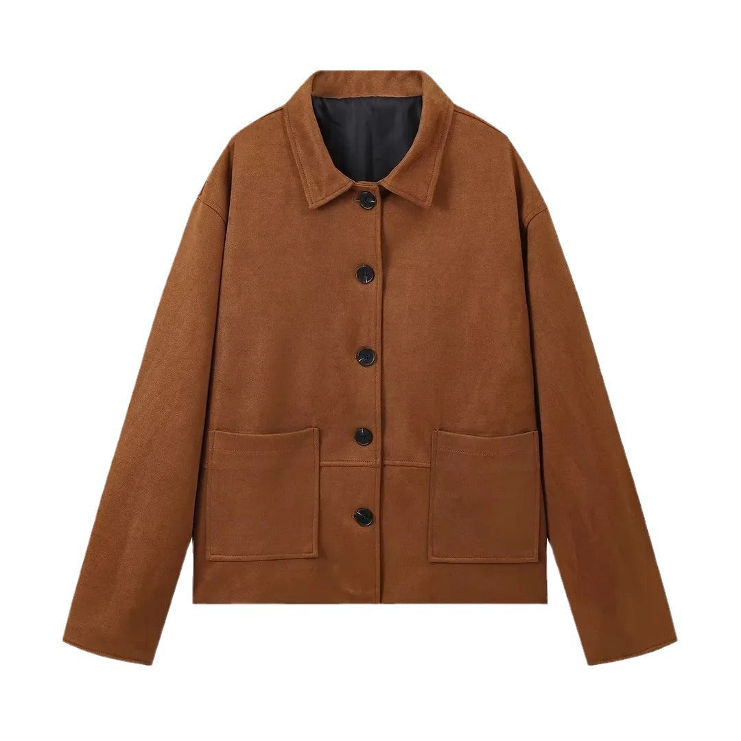 Damer avslappnad overshirt-jacka Mirla-Eva Jonsson