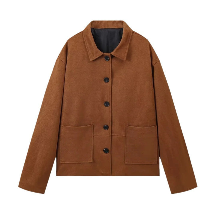 Damer avslappnad overshirt-jacka Mirla-Eva Jonsson