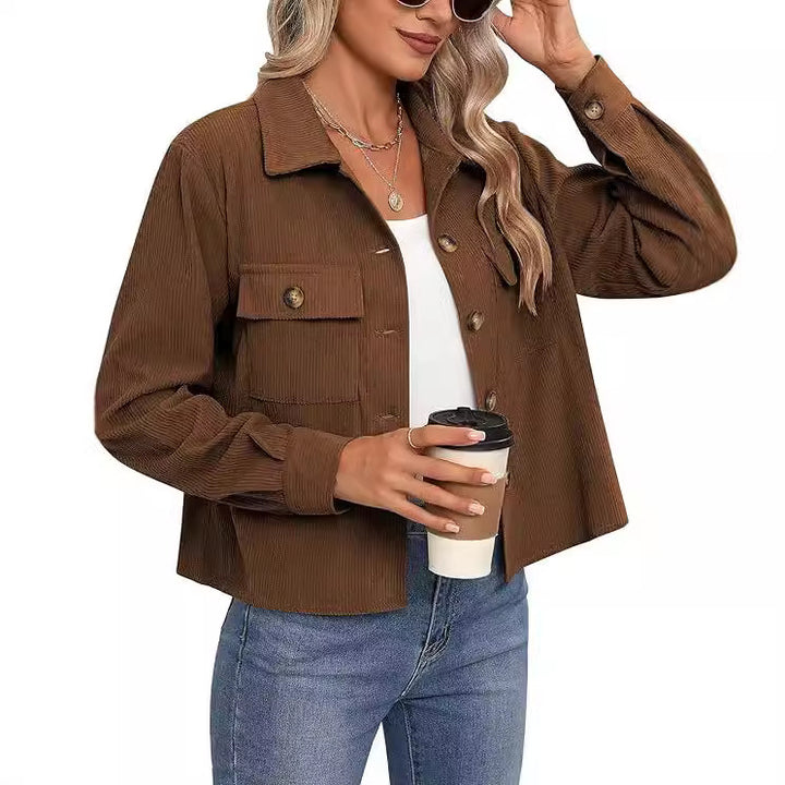Damer avslappnad overshirt-jacka Mirla-Eva Jonsson