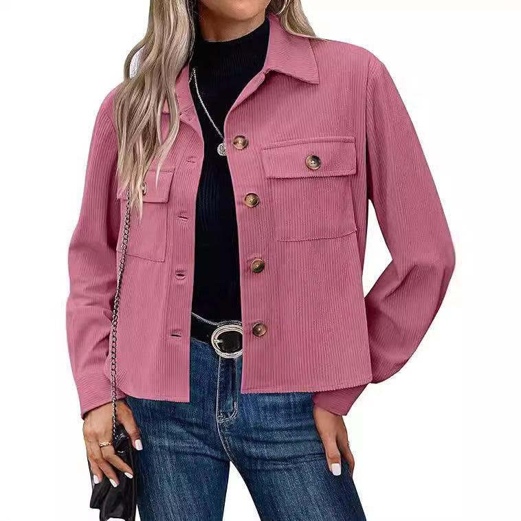 Damer avslappnad overshirt-jacka Mirla-Eva Jonsson