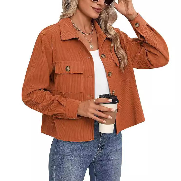 Damer avslappnad overshirt-jacka Mirla-Eva Jonsson