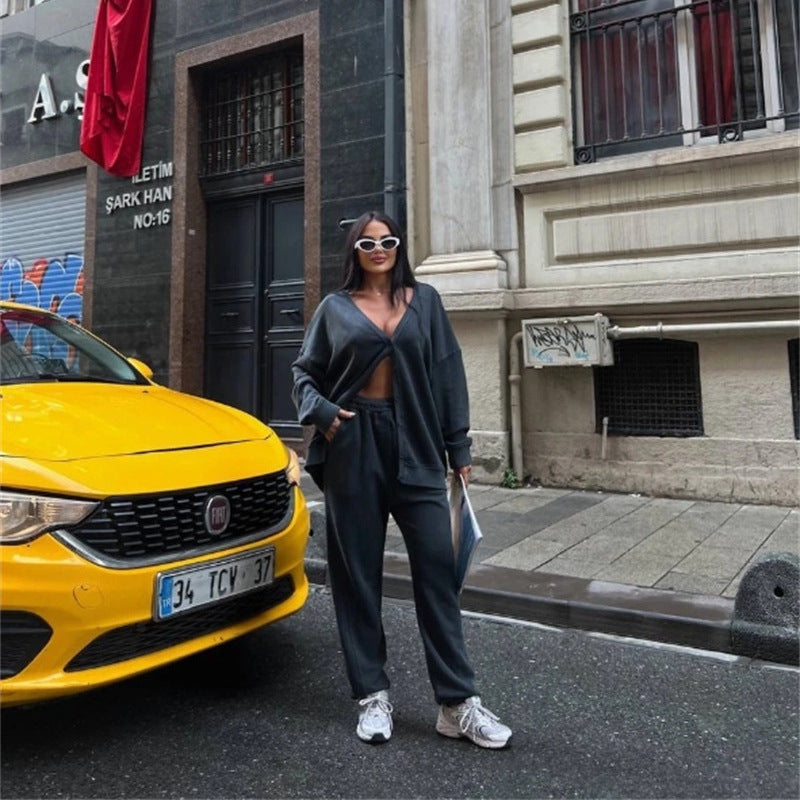 Damer avslappnad oversize cardigan med knappar Eva Jonsson-Eva Jonsson