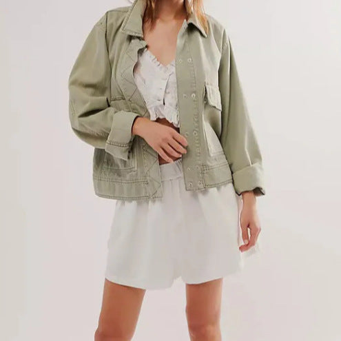 Damer avslappnad oversized-jacka Mirla-Eva Jonsson