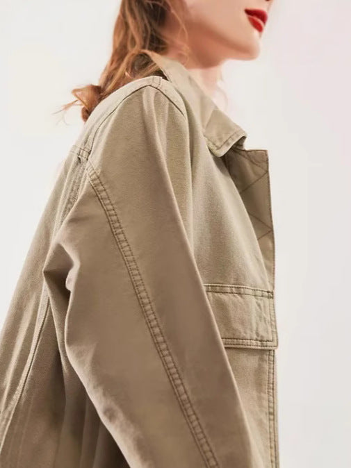 Damer avslappnad oversized-jacka Mirla-Eva Jonsson