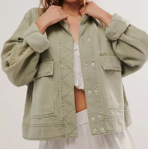 Damer avslappnad oversized-jacka Mirla-Eva Jonsson
