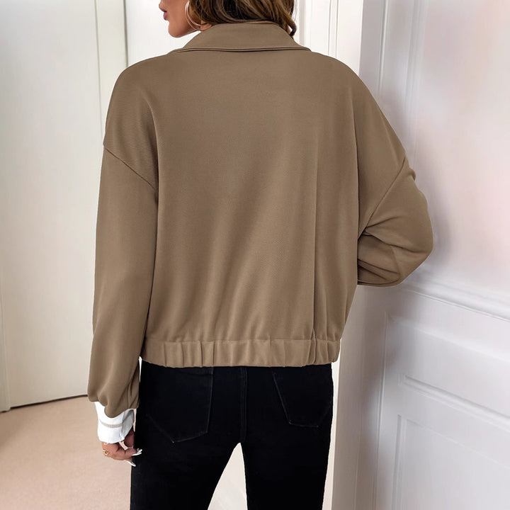 Damer avslappnad oversized jacka med praktiska fickor Mirla-Eva Jonsson