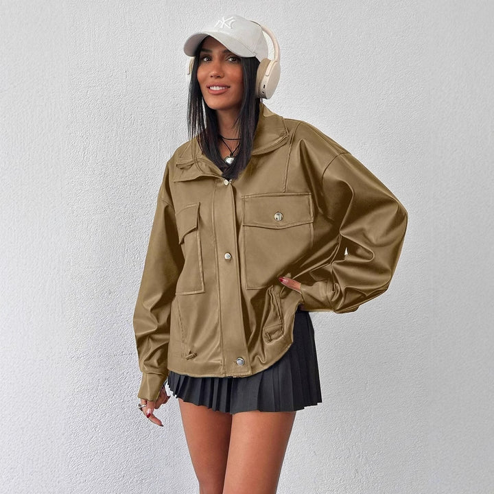 Damer avslappnad oversized-jacka med stora fickor Mirla-Eva Jonsson