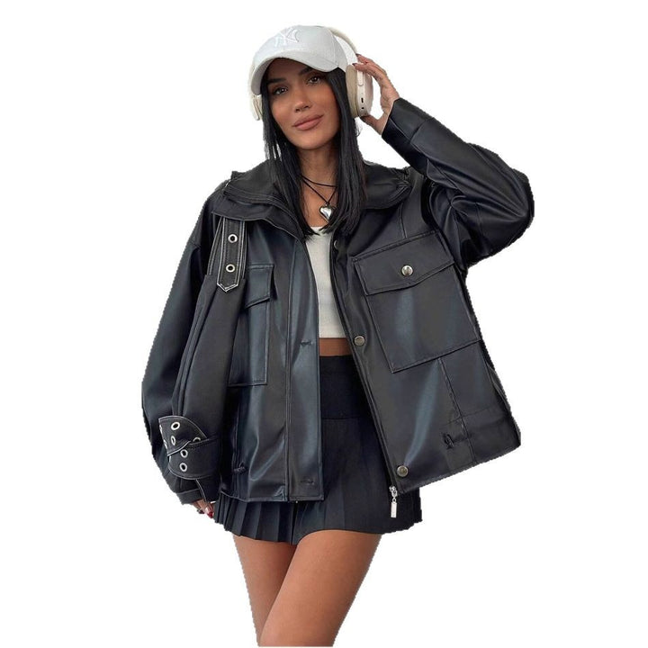 Damer avslappnad oversized-jacka med stora fickor Mirla-Eva Jonsson