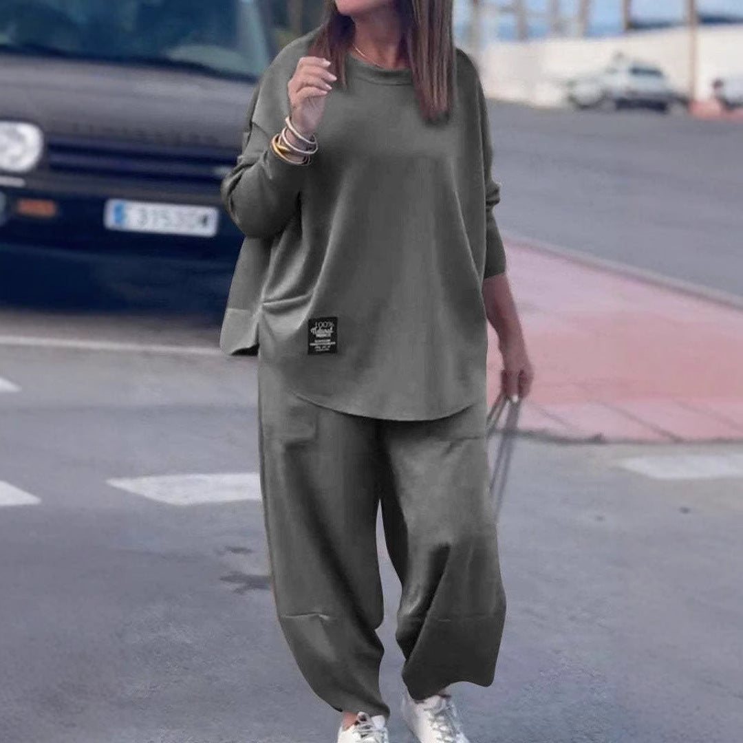 Damer avslappnad oversized-set Mirla-Eva Jonsson