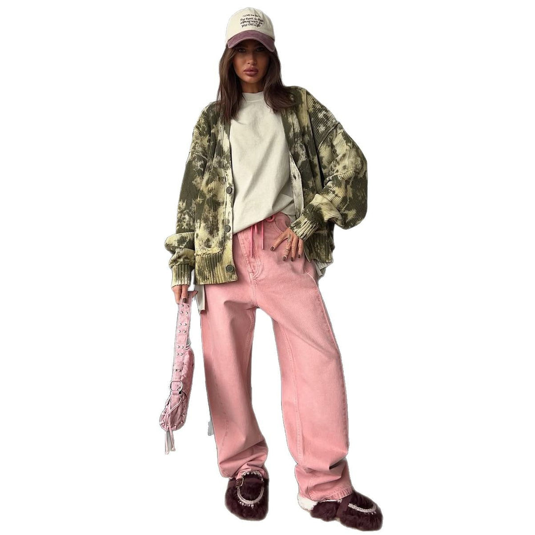 Damer avslappnad oversized stickad cardigan Mirla-Eva Jonsson