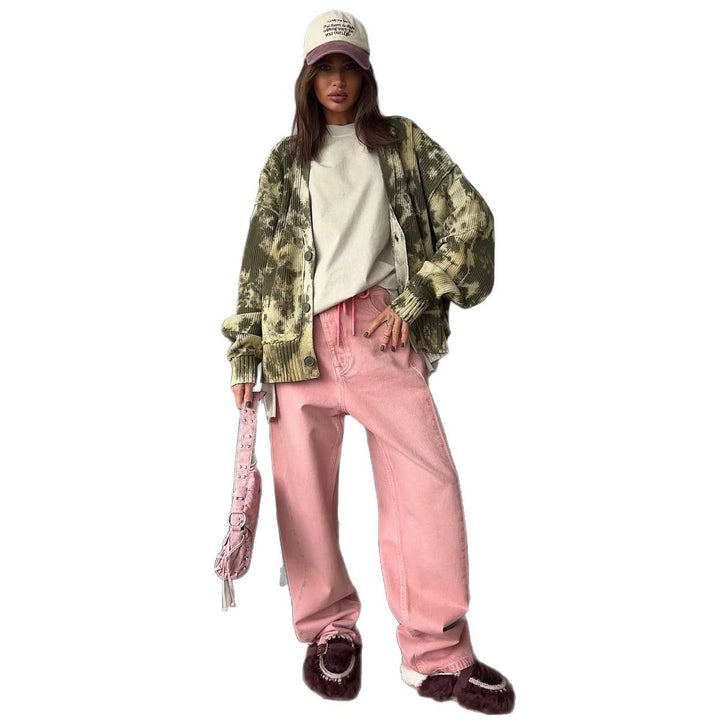 Damer avslappnad oversized stickad cardigan Mirla-Eva Jonsson